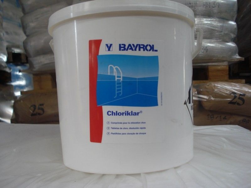 Chlore choc ou Chloriklar ou Chlorifix